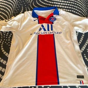 PSG soccer jersey 2xl #10 Neymar used champions patch
